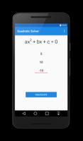 Quadratic Equation Solver screenshot 1