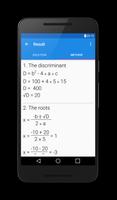 Quadratic Equation Solver screenshot 3