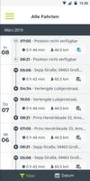 WEBFLEET Logbook Screenshot 3