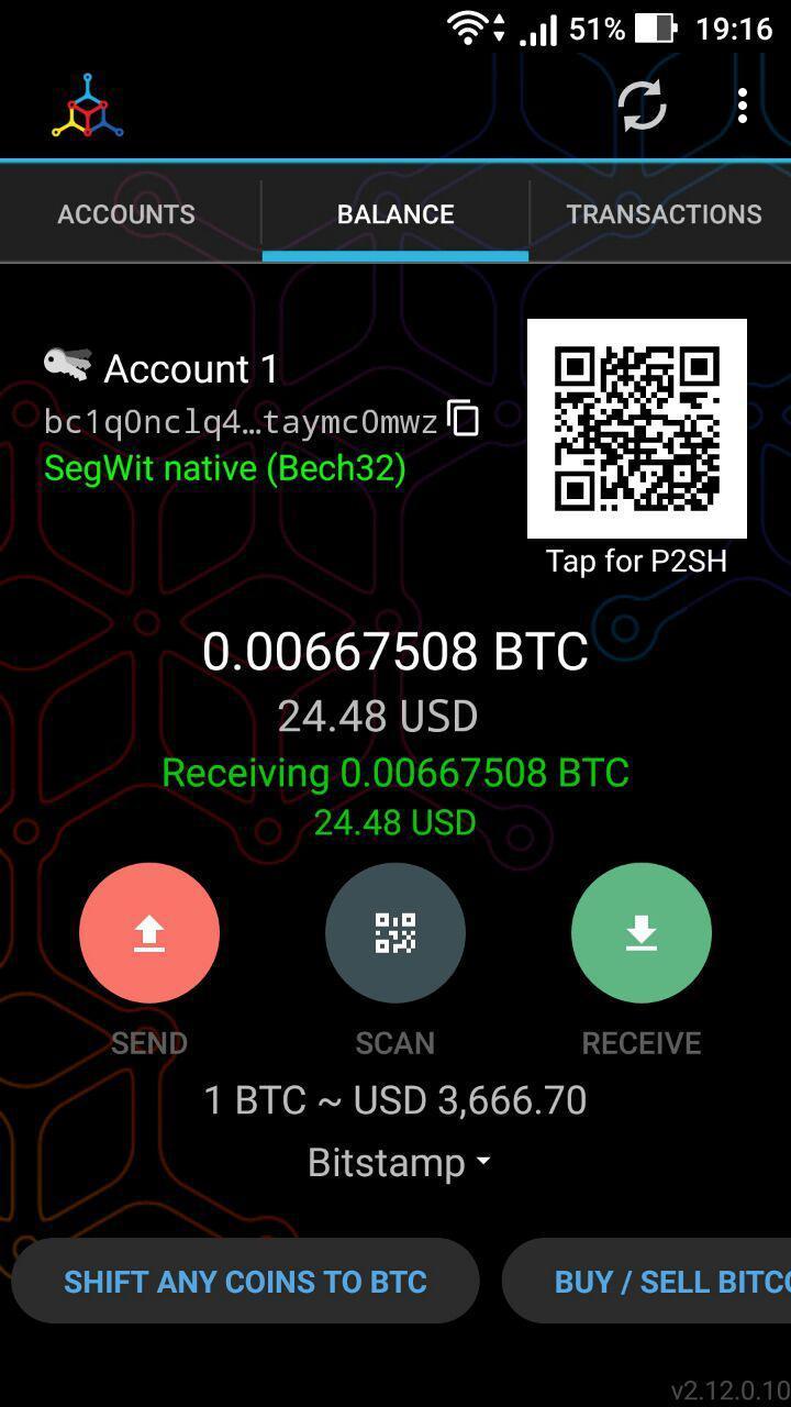 bitcoin wallet apps android