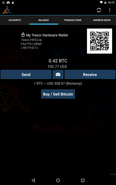 Mycelium Bitcoin Wallet screenshot 9