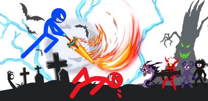 Stick Hero: Infinity Battle ảnh chụp màn hình 1
