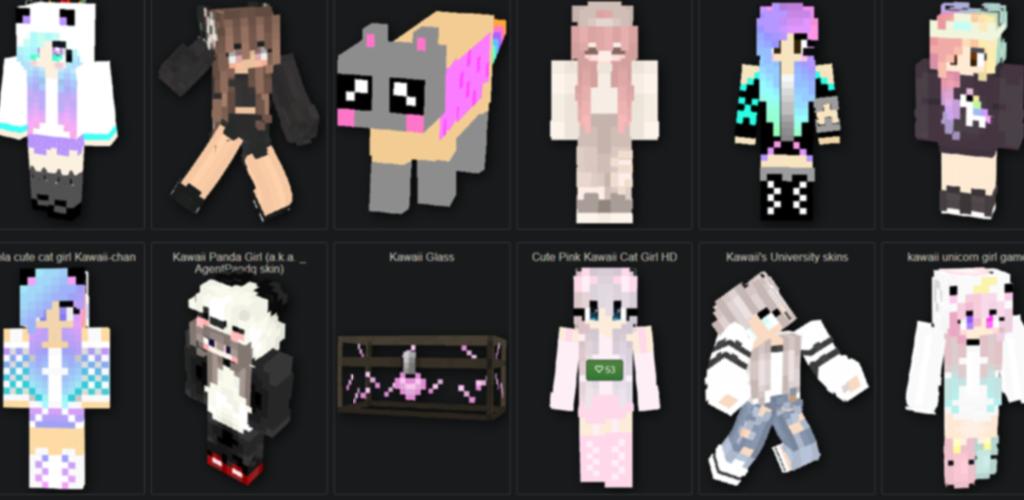 Kawaii Skin Pack in Minecraft