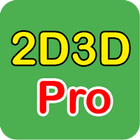 2D3D Pro-icoon