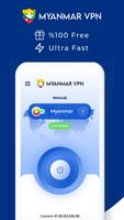 VPN Myanmar - Get Myanmar IP ポスター