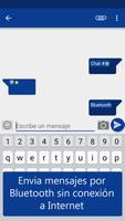 Chat por Bluetooth-poster