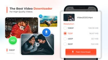 All in One HD Video Downloader captura de pantalla 1