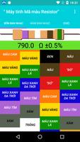 Resistor Color Code Calculator ảnh chụp màn hình 1