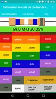 Calculateur de résistance capture d'écran 1