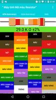 Resistor Color Code Calculator ảnh chụp màn hình 1