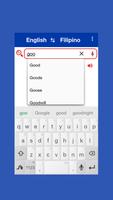 English to Filipino Dictionary پوسٹر