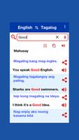 English Tagalog Dictionary capture d'écran 1