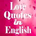 Love Quote & Status in English icône