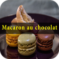 Macaron au chocolat