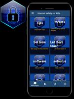 Guide for internet safety for kids poster