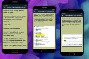 Methods For Recover & Fix USB Flash Drive screenshot 1