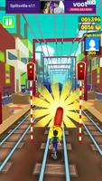 Super Subway Boy Runner Plakat
