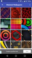برنامه‌نما Material Wallpapers عکس از صفحه
