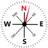 آیکون‌ Compass