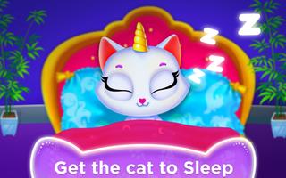 Unicorn Cat Princess Baby Game capture d'écran 2