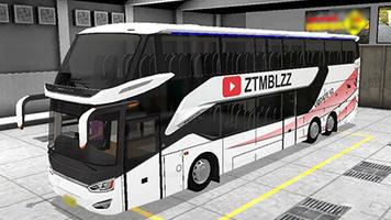 Livery Terbaru Bus Simulator Indo BUSSID ảnh chụp màn hình 1