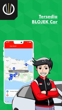 BLOJEK - Transportasi Ojek, Delivery, Belanja 截图 2