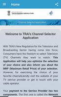 TRAI Channel Selector Affiche