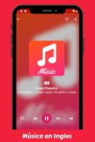 Música en ingles Canciones App capture d'écran 3