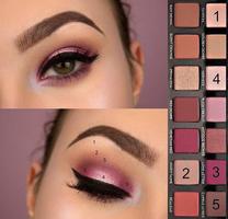 Beispiele für Augen Make-up (S Plakat