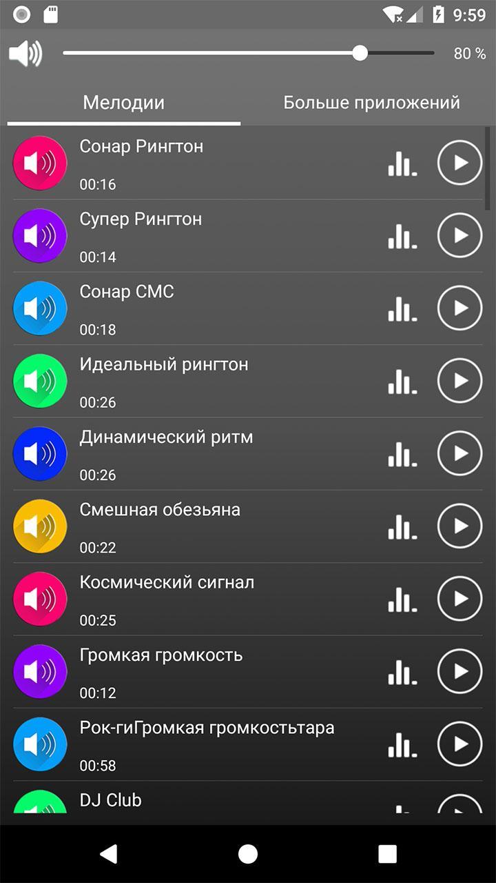 Новые рингтоны на андроид