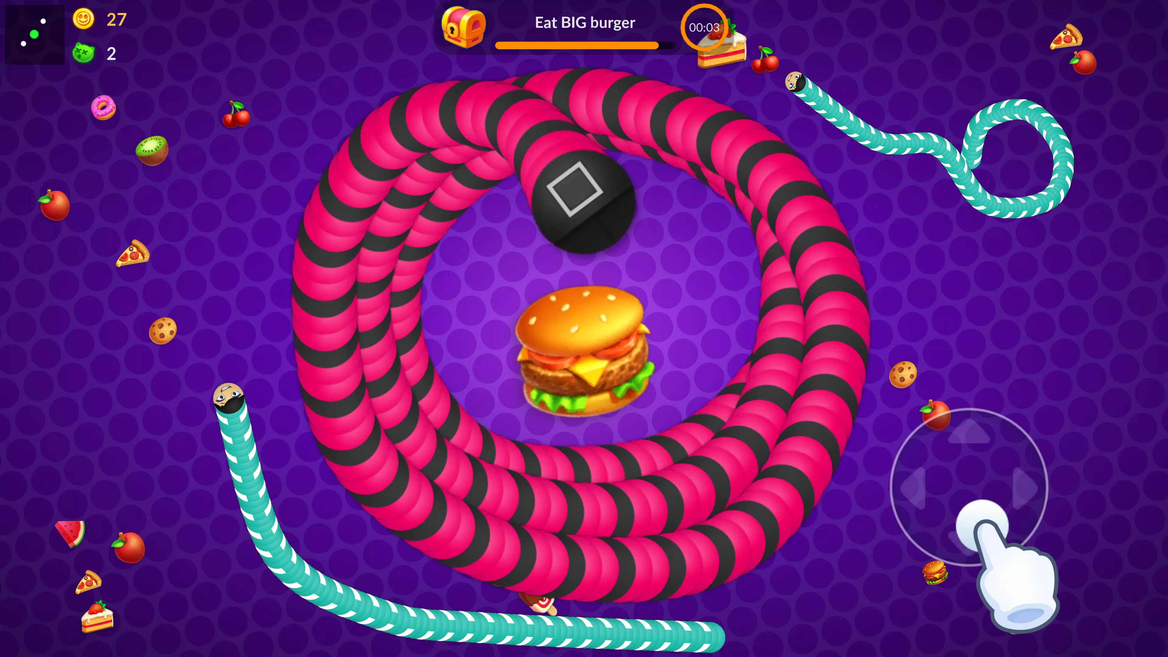 Snake vs Worms: Fun .io Zone APK for Android Download