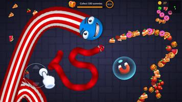 Snake Worms .io: Fun Game Zone скриншот 2