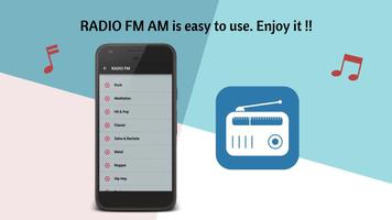 Radio fm am - Music Stations ảnh chụp màn hình 2