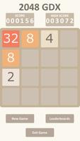 2048 GDX with leaderboard Affiche