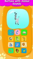 Baby Phone for Kid - Animals, Numbers, Vehicles capture d'écran 1