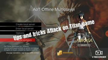 AOT Tips - Attack On Titan Guide captura de pantalla 1