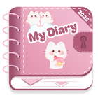 Diary with Lock: Daily Journal icon