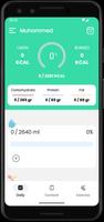 Water, Calories, Diet Tracking الملصق