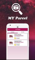 MY Parcel الملصق
