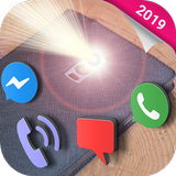 Alerte lampe de poche: Flash sur appel icône