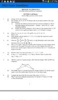 2 Schermata O-Level Math Questions