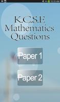 1 Schermata KCSE Math Questions