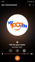 پوستر 100.7 MYFM Bataan
