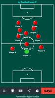Football : Make Your Own Team Lineup11 تصوير الشاشة 1