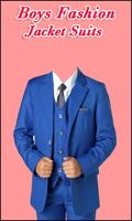 Boys Fashion Jacket Suits-poster