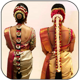 Indian Bridal Hair styles Photo Montage icono