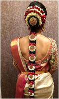 Indian Bridal Hair styles Photo Montage imagem de tela 3