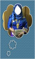 Hijab With Saree Photo Montage Affiche