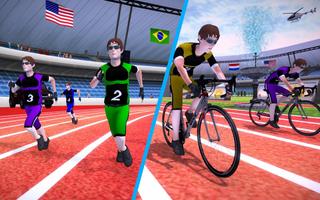 Marathon Race Running Games VR syot layar 1