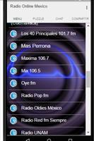 Radio Online Mexico ảnh chụp màn hình 1